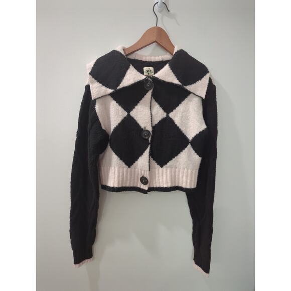 We The Free Joy Diamond Collar Cardigan Sweater - Picture 2 of 6
